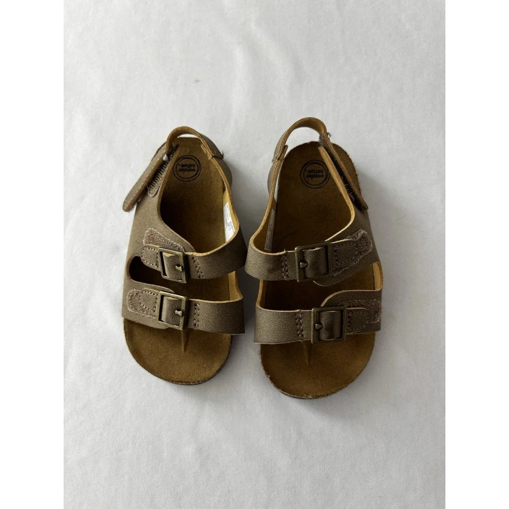 Wonder Nation Easy‎ On/Off Children's Sandals Size 6 0368